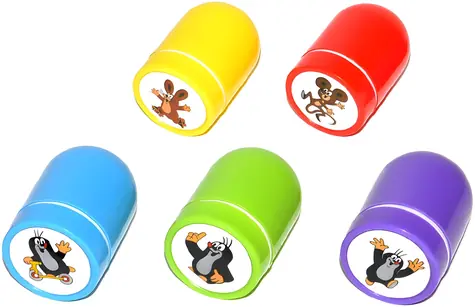 Krtko pečiatka samonamáčacia uzatvárateľná / Pečiatka / 5 druhov / plast