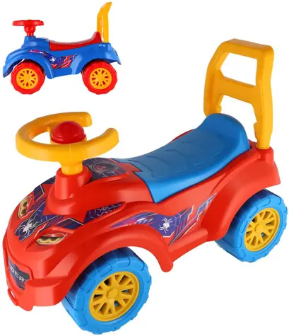 Odrážadlo baby auto s klaksónom / Odrážadlo / Úložný priestor / Materiál plast / 2 farebné varianty