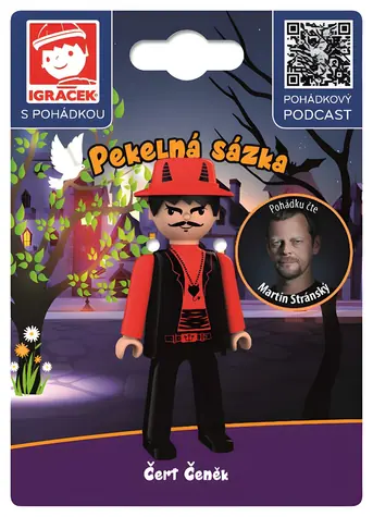 EFKO Igráček Pekelná stávka čert Čenek / Postavička / 7,5 cm / od 3 rokov