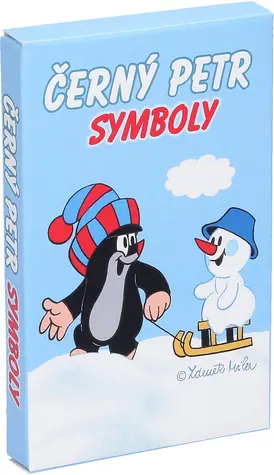 WIKY Kartová hra Čierny Peter Krtko - symboly / 32 kariet / od 3 rokov