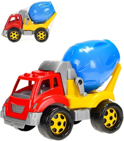 Auto stavebný domiešavač betónu 36 cm / Auto na hranie / plast / od 3 rokov