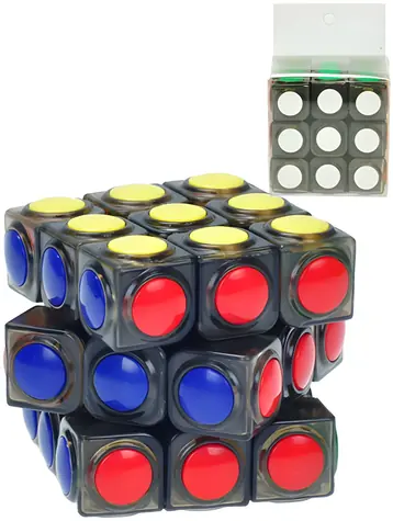 Hlavolam kocka 3x3 / Hlavolam / Plast / 6 x 6 x 6 cm / od 3 rokov