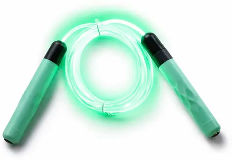 MERCO Švihadlo Luminous 280cm zelené / Svietiace / Na batérie / Plast