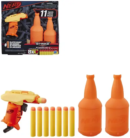 Hasbro Nerf Alpha Strike Stinger / Detská zbraň / 8 šípok / 2 terče / od 8 rokov