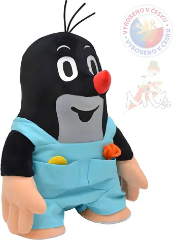 MORAVSKÁ ÚSTREDŇA Plyšák Krtko stojaci 35 cm / Plyš