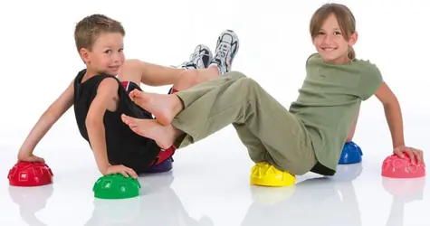 Merco Foot modrá / Balančná masážna podložka / 16 cm / Nosnosť 120 kg