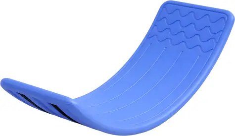 Merco Balančná doska vlnka modrá / Balančná doska / protišmyková / nosnosť 50 kg / 81 x 28 x 20 cm