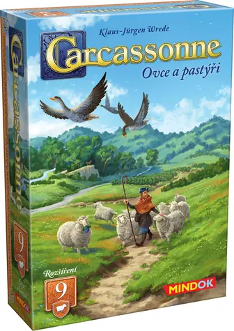 Mindok Rozšírenie Carcassonne: Ovce a pastieri / Spoločenská hra / 9. rozšírenie / 2025