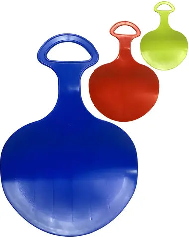 EFKO Klzák na sneh vločka 3 farby / Plast / 47 x 34 cm / od 3 rokov