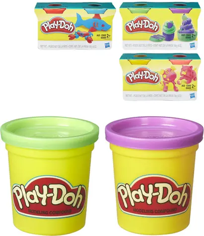 Hasbro Play-Doh Baby / Modelovacia hmota / 2 x 84 g / od 2 rokov
