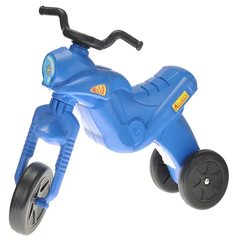 MAD Odrážadlo ENDURO Maxi modrá / 3 kolieska / nosnosť 25 kg / od 20 mesiacov