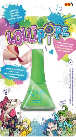 LUKKY Lak na nechty Lollipopz zelený /5,5 ml/ od 5 rokov