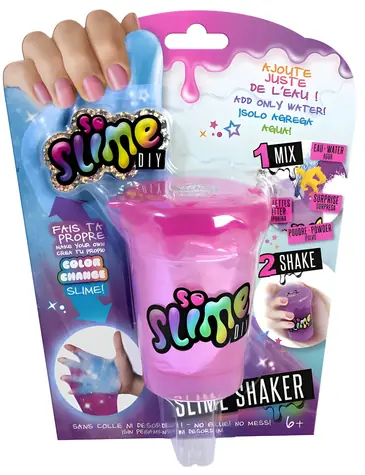 EP LINE Tvorivá sada Slime Shaker / Mení farbu / s glitrami a figúrkou / od 6 rokov