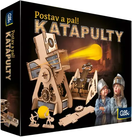 Albi Stavebnica Postav a pal! Katapulty / Drevená / od 8 rokov