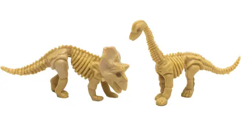 EFKO IGRÁČIK Paleontológ / Figúrka s vykopávkami kostier dinosaurov / Triceratops a Brachiosaurus / od 5 rokov