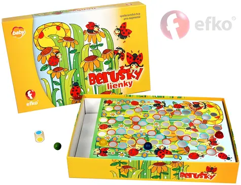 EFKO Spoločenská hra Lienky / 2-4 hráči / od 3 rokov