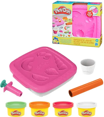 Hasbro Play-Doh Výroba cupcakov / Modelovacia hmota / 113 g / od 3 rokov