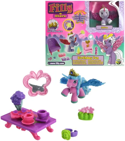 Epee Hrací set Filly Stars Glitter / Koník s kartou a doplnkami / 4 druhy