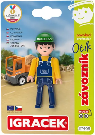 EFKO Igráček MultiGO Závozník Otík / Figúrka / Kĺbová / Krabička / 3+