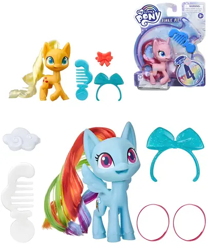 Hasbro Figúrka poník My Little Pony s hrebeňom a doplnkami / od 3 rokov