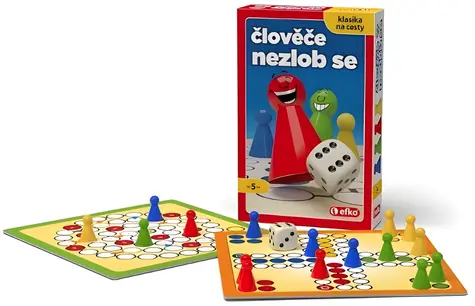 EFKO Spoločenská hra Človeče, nehnevaj sa! cestovný / 2-4 hráči / od 5 rokov