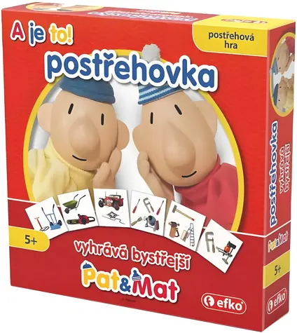 EFKO Hra Pat a Mat Postrehovka / Spoločenská hra / 2+ hráčov / od 5 rokov