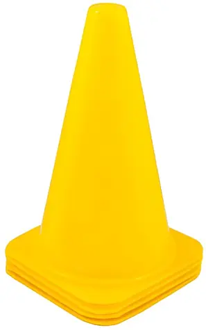 Merco Kužeľ tréningový športová žltá / Tréningový kužeľ / 23 cm / plast