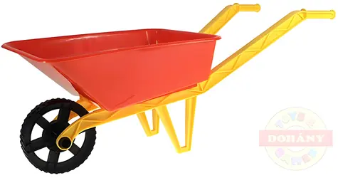 DOHÁNY Koliesko na piesok červené / Plast / 72 x 29 x 25 cm / od 3 rokov