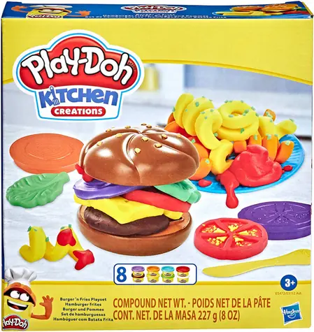 Hasbro Play-Doh Hamburger / Modelovacia hmota / Sada / 227 g