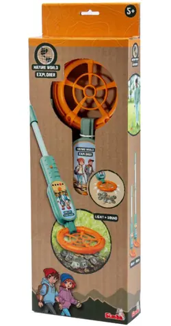 Simba Detektor kovov Nature WORLD / Nastaviteľná dĺžka 61-81 cm / Svetelná a zvuková signalizácia / od 3 rokov