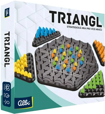 Albi Hra Triangel / Strategická hra / 2-4 hráči / 20 min