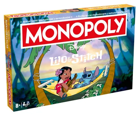 Hasbro Hra Monopoly Lilo a Stitch / 2-6 hráčov / 70-120 minút / od 8 rokov