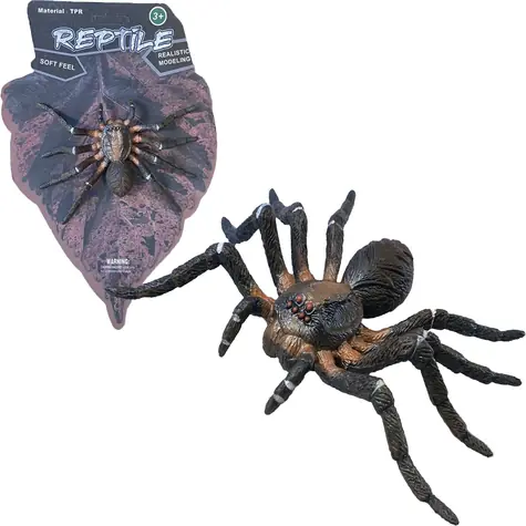 SPARKYS Model pavúka Wolf Spider 12 cm / Živá príroda / TPR / od 3 rokov