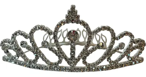 SPARKYS Čelenka Royal Crown PINK / Karnevalový doplnok / kov