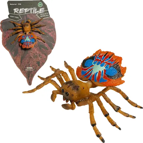 SPARKYS Model pavúka Peacock Spider 10 cm / Živá príroda / TPR / od 3 rokov