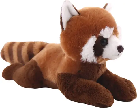 SPARKYS Plyšová panda červená ležiaca 26 cm / Plyš / Unisex