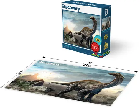 Prime 3D Puzzle Apatosaurus / 3D efekt / 48 dielikov / od 6 rokov