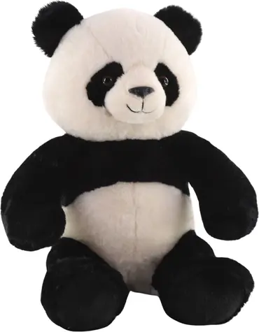 SPARKYS Plyšová panda sediaca 29 cm / od 0 mesiacov