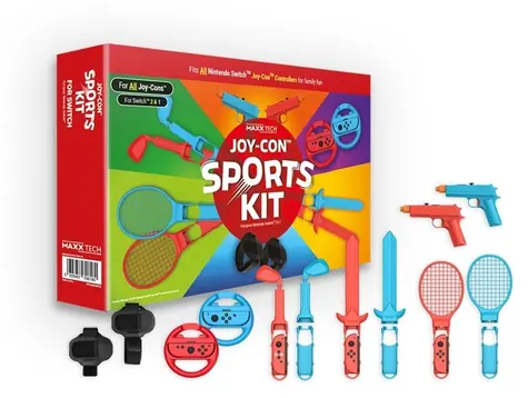 Ubisoft Joy-Con Sports Kit / Herný set / Nintendo Switch 1 & 2 / 12v1