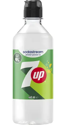 SodaStream 7UP 440 ml / Sirup / až 9 litrov nápoja