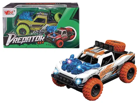 SPARKYS Auto Predator 4x4 / Kov, plast / 1:36 / na batérie