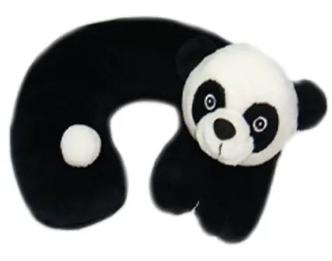 SPARKYS Plyšový záhlavník Panda 3D / plyš / od 3 rokov