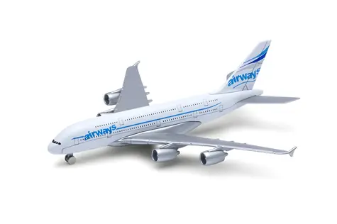 Welly Lietadlo Airbus A380 / od 3 rokov