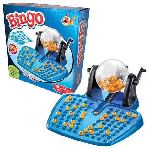SPARKYS STUDO GAMES Bingo modré / Stolová hra / 90 čísel / 2-4 hráči / od 4 rokov