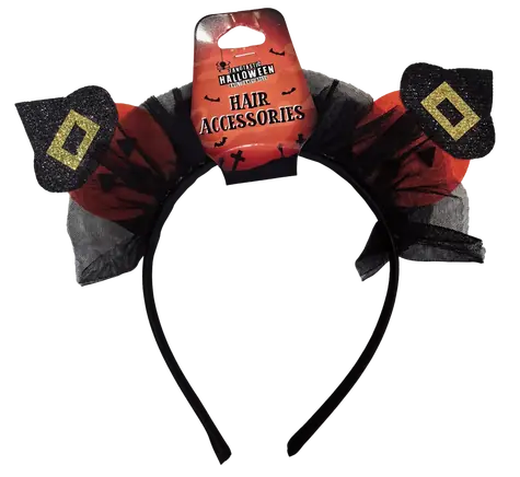 SPARKYS Čelenka Halloween klobúky a tekvica / Karnevalový doplnok / textil