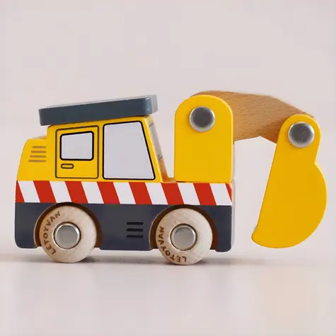 Le Toy Van Drevený bager Eddie / FSC certifikované drevo / od 2 rokov