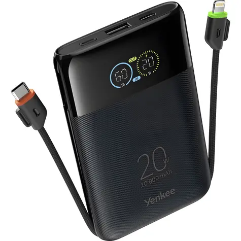 YENKEE YPB 1051 JetGo / Powerbanka / 10 000 mAh / USB-C / USB-A / PD 20 W