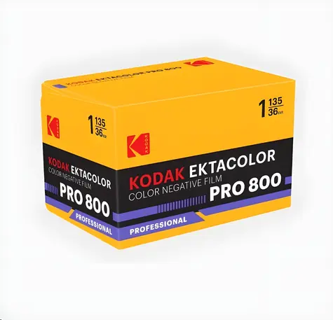 Kodak Ektacolor Pro 800 135/36 / Farebný negatívny film / ISO 800