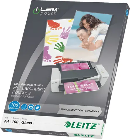 Leitz UDT / Laminovacia fólia / A4 / 100 mic