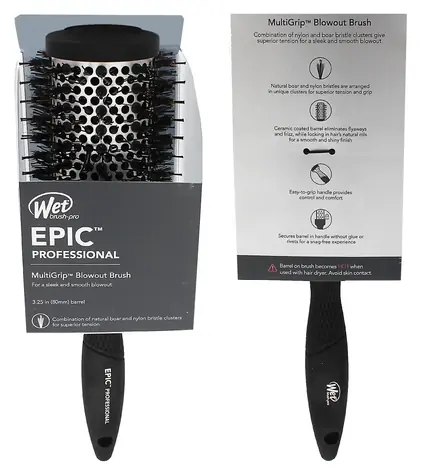 Wet Brush EPIC Multigrip Round Brush L Kefa na vlasy
